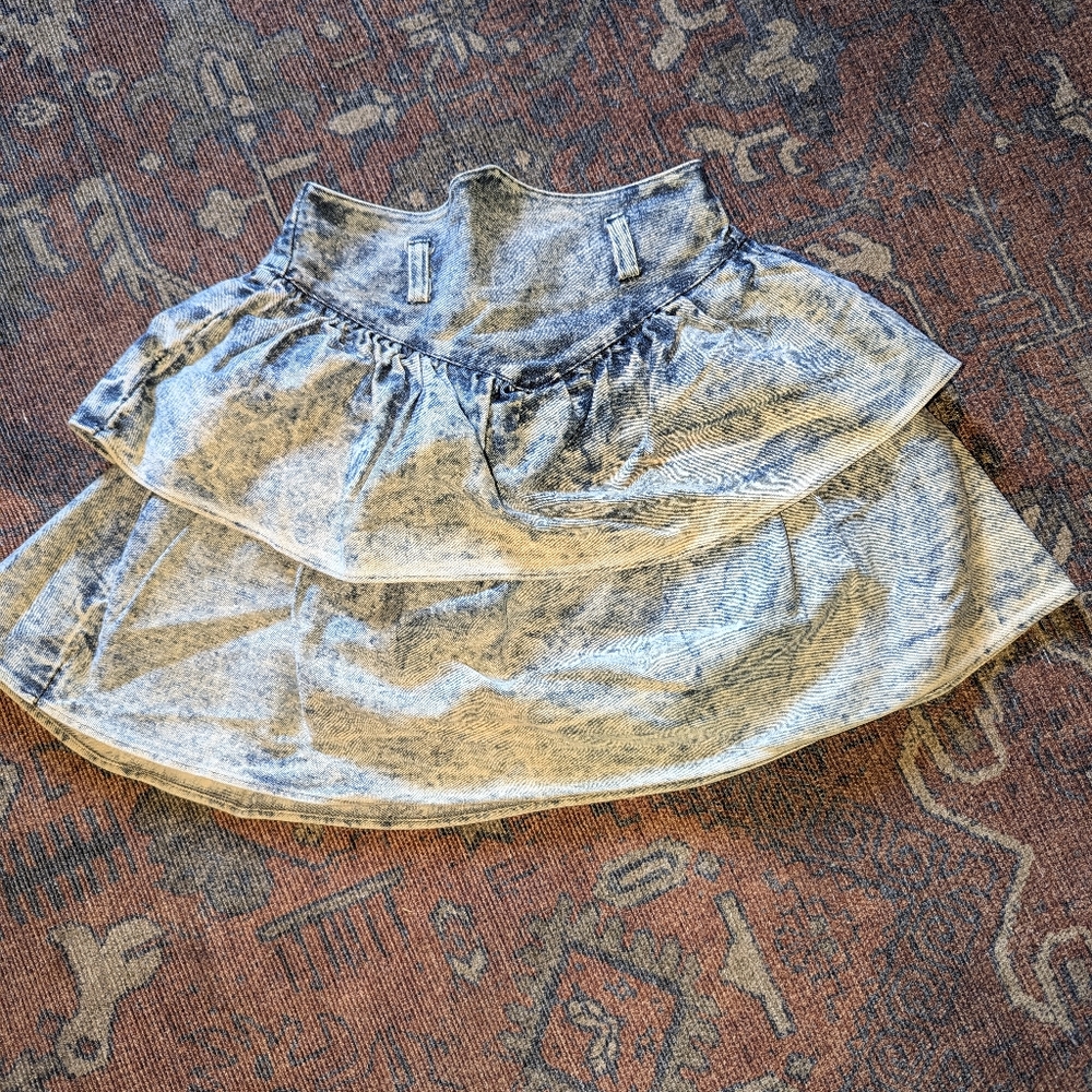 Vintage Hart Street 80s Denim Skirt
